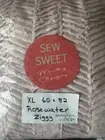 XL Double Sided Rosewater Ziggy Minky Blanket 60x82