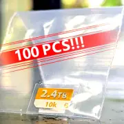 LOT 100 2.4TB SAS 10K caddy label sticker for dell G12 G13 2.5/3.5 SFF/LFF trays