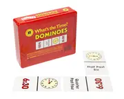 Learning Can Be Fun - What's the Time Dominoes