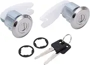 High Quality Door Lock Kit DL54 Metal Front Cylinder Assembly Set Replacement for E 150 Econoline E 150 Econoline Club Wagon E 250 Econoline E 350 Econoline Club Wagon Explorer