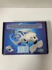 Hands Free Eyeglasses Bracket Headband Interchangeable Magnifier with 2 LED