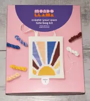 Mondo Llama Create Your Own Tote Bag Kit - NEW