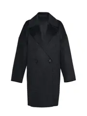 [Club21 Collection] Double Face Cashmere Hand-Stitched Coat Unisex