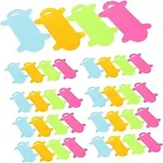 CLISPEED 100Pcs Colorful Plastic Knitting Tools Yarn Winding Boards for Easy Yarn Organization Safe for DIY Crafts and Needlework