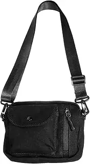 [Minkissy] Men's Canvas Shoulder Bag Sling Bag for Men Simple Design Fashionable Portable