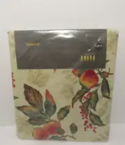 Harvest Melody Tablecloth, Fabric, 60" x 84", Harvest Theme, Oval, RN: 16716