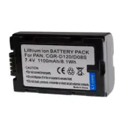 Battery 1000mAh 7.4v For Panasonic CGR-D120E/1B DE-A20 DE-A88C VSK0581 AG-B23P
