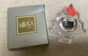 Mikasa Crystal Austria Christmas Tree Taper Candleholder Tannenbaum