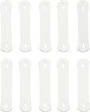 [WINGKIND] Invisible Tie Stays Tie Keeper Tie Clip Great Alternative to Tie Tacks or Tie Bars (Pack of 10)