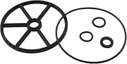 Aulpq 271104 Diverter & 271106 Sight Glass, for Pentair Pool Filter Valve Rebuild Kit PacFab 1 1/2" Top/Side Mount Multiport Valve