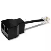 Phone Jack Splitter for Landline Telephone RJ11 6P4C 2-Way In-Line or In-Wall Du