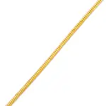 9ct Gold 45cm Solid Snake Chain