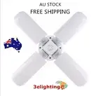 SMD2835 Waterproof Super Bright 60W LED Bulb Garage Lights Foldable Fan Blade