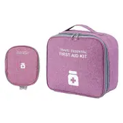 Traveling Home Hiking Camping First Aid Bag Empty, Designed For Versatility With Multi-Layer Independent Space, Water-Resistant Moisture-Proof 600D
