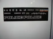 Santa Clara New Mexico Police Vehicle Decals Custom 1:43