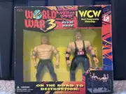 WCW/NWO World War 3 Diamond Dallas & Kevin Nash Wrestling Ring 1998 New in Box