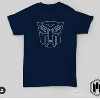 在飛比找蝦皮購物優惠-TRANSFORMERS 成人和兒童超級英雄變形金剛 T 恤