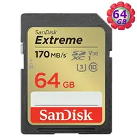 在飛比找樂天市場購物網優惠-SanDisk 64GB 64G SDXC Extreme【