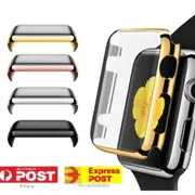 Apple Watch Series 7,6,5,4,3 Full Body Case Cover & Built-in Glass Screen Protector