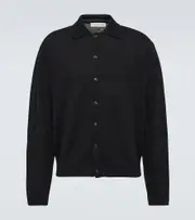 [Our Legacy] Our Legacy Alpaca-blend cardigan AU 96 black