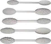 Texture Roller for Clay - Pottery Texture Tools - Textured Multifunctional 5X/Set Craft Supply for Detailed Work Sculpting Beginners Hand-Building Modeling Projects