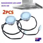 2PCS Replacement For BAUMATIC EUROMAID RANGEHOOD LED LAMP LIGHT ASSEMBLY DC4V 3W