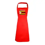 Zimbabwe -Country Flag Nationality Kids Childrens Kitchen Apron