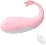 Female Egg Vibrator Clitoral Vibrator for Women Adult Sex Toys G-spot Vibrator Sex Stimulator Pocket Pussies Massager Waterproof Couple Sex Toys Mini Vibrator Masturbator (粉色)