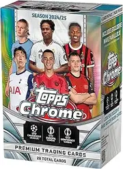 2024-25 Topps Chrome UEFA Club Competitions - Value Box