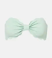 [Marysia] Marysia Antibes bandeau bikini top AU 12 green