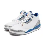 日本代購AIR JORDAN 3 RETRO "WIZARDS"真藍 巫師隊 男款 爆裂紋 CT8532-148