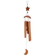 Bamboo Wind Chime Chimes for outside Outdoor Bell Hanging Garden Decor