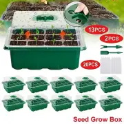 Plant Seed Grow Box Hole Propagation Nursery Seedling Starter Tray Garden Tools