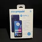 AT&T MOTO G PLAY PREPAID PHONE 32 GB MEMORY 16MP CAMERA NAVY BLUE COLOR