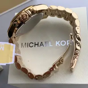 原廠MICHAEL KORS 三眼計時-石英女錶 mk5605/mk5798