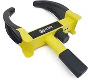 URBAN UR920 Wheel Clamp Car Lock, More visible, 4-10in More Adjustable, Scratch Protection, High Security Curved Lock, Universal Wheel Car Boot Anti Theft Lock Device for Vehicle Truck, Van, Golf Cart