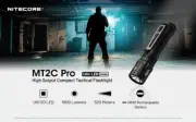 NITECORE MT2C Pro Output Compact Tactical Flashlight 1800 LM UHi20 LED Torches