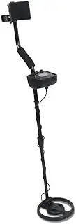 Weisshorn Metal Detector, 160mm Deep Searching Sensitive Pinpointer Finder Bounty Hunter Portable Tracker Gold Detectors Handheld Outdoor Beach Camping Detecting Equipment, with Headphone LCD Black