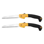 2x Gardenmaster Garden Folding Saw Pruning Straight Cut 65mm Carbon Steel Blade