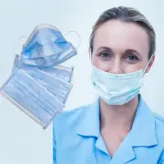 Disposable Protective Face Mask Dust-proof Box of 50 - Blue