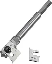 [Oxtxuzdm] Adjustable Woodworking Spades Drill Bits Set High Carbon Steel Expansive Flat Boring Tool 15-45mm/22-75mm Easy To Adjust Boring Drill Bit Set