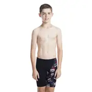 Junior Boys Skull Print V-Cut Jammer