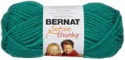 Bernat Softee Chunky Yarn-Emerald 161128-28200