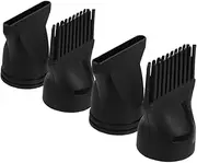 GOOHOCHY Versatile Hair Dryer Diffuser Attachment 4 Piece Set Blow Dryer Nozzles for Styling Plastic