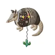 Allen Wall Clock with Pendulum - Armadillo