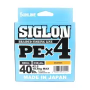 Sunline P.E Line X4 Siglon 300M P.E 2.5 40LB Orange (1441)