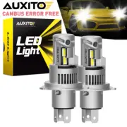 AUXITO H4 9003 LED Headlight 6000K Bulbs Conversion Kit High Low Beam White ECO (for: Smart)