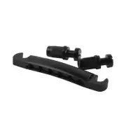 Black Tune-O-Matic Tailpiece Metal for LP Style electric Guitar