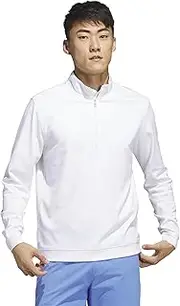 [adidas] Mens Mens Elevated Quarter Zip Pullover