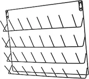 Hohopeti Spools Thread Rack Wall Mounted Braiding Organizer for Sewing Quilting Embroidery Durable Design Space Saving Easy to Assemble